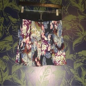 Floral Patterned Women's Skirt